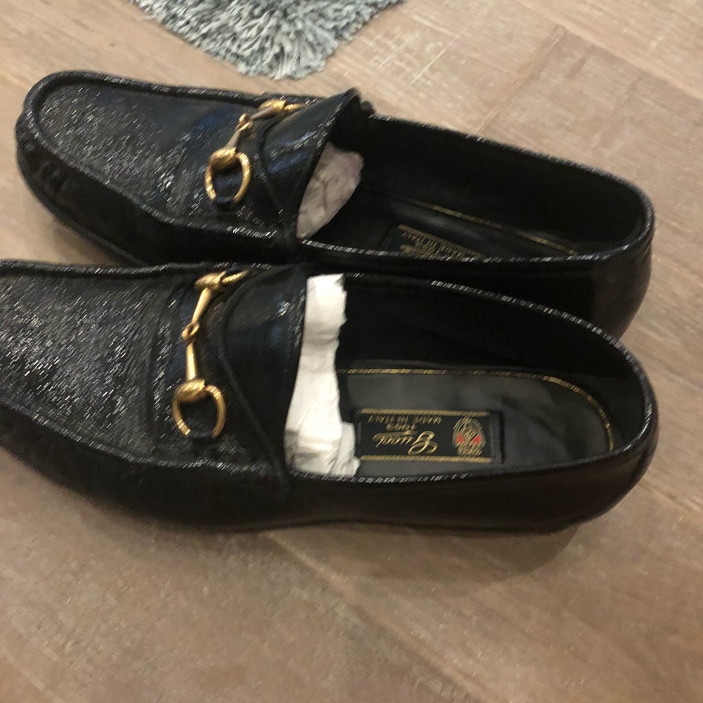 Gucci horsebit loafer, black size 10 - Picture 3 of 7
